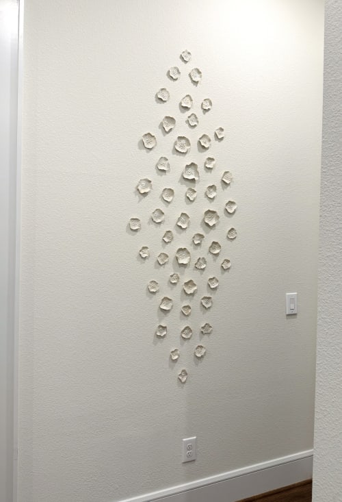 Wild Poppy Wall Installation | Sculptures by Julia Stanger Studios