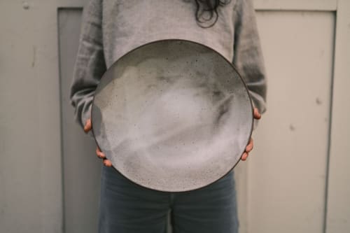 Ceramic Serving Platter in Slate | Serveware by Pyre S