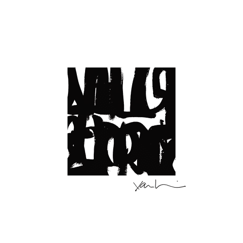 ARCHIVAL GICLEE PRINT | CRAZY MAD ABOUT YOU | US $215 RETAIL | Prints by BLACK LINE CRAZY | Designed by artist Mary van de Wiel