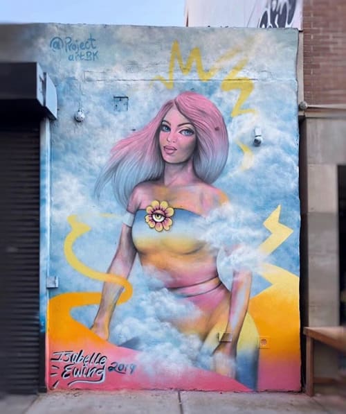 Isabelle Ewing Mural in Brooklyn, NY