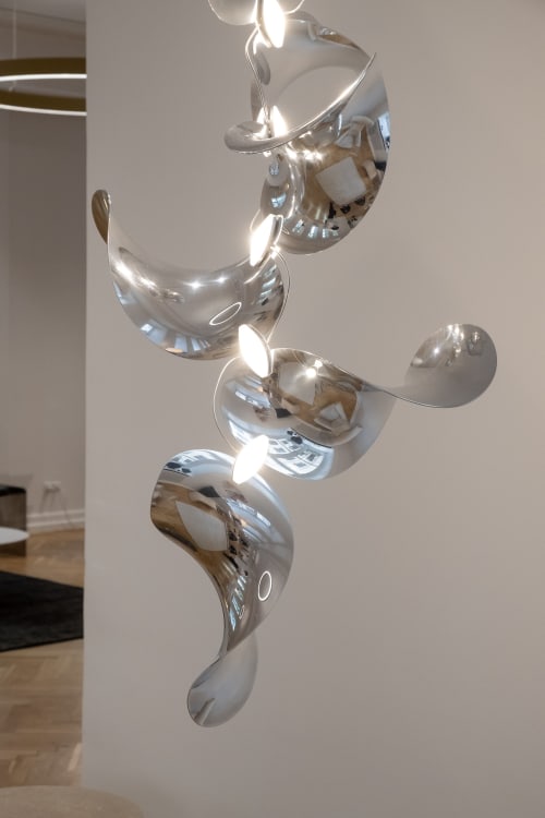 Dune 6 Vertical Cluster | Chandeliers by MOSS Objects | Tadaima in København