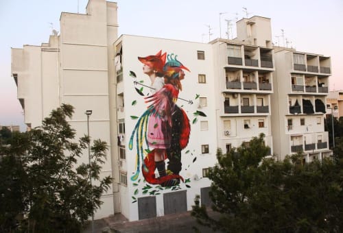 First Fire | Murals by Julieta XLF | Presso 167 B/Street in Lecce