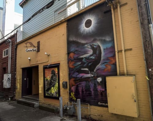 Eclipse | Street Murals by VELA ART | Crowbar in Corvallis