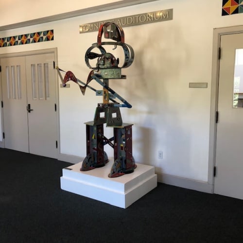 Sentinel | Sculptures by Joseph Slusky | Orinda Community Center in Orinda