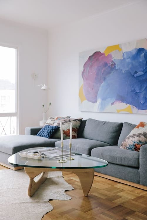 Painting in Private Residence, San Francisco | Paintings by Nicole Mueller