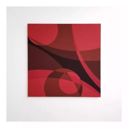 Through The Fire In Your Eyes | Mixed Media by Christian De Dier