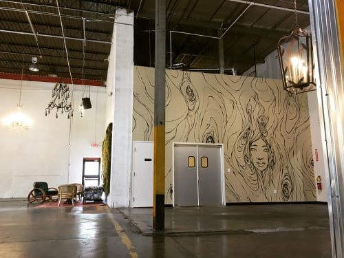Monday Night Brewing Mural | Murals by Sanithna Phansavanh | Monday Night Brewing in Atlanta