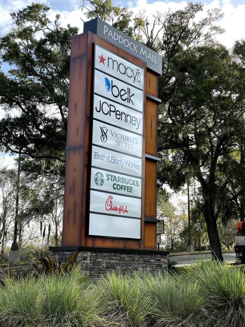 Paddock Mall | Signage by Jones Sign Company