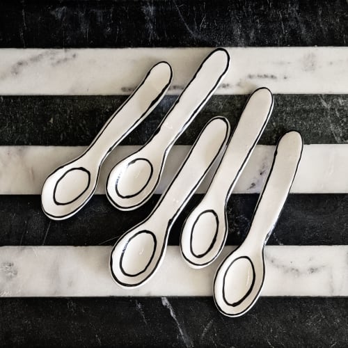 Hand Carved Spoon | Utensils by Dolcezza Pottery