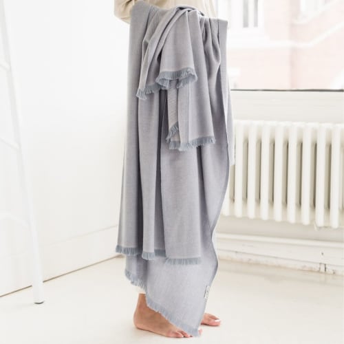 Boro Handloom Throw | Linens & Bedding by Studio Variously