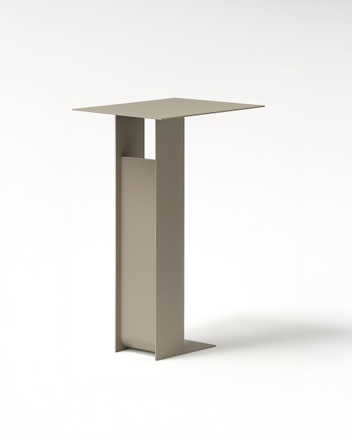 Span Side Table, Handmade Metal, Minimal and Modern Look | Tables by Flek Design