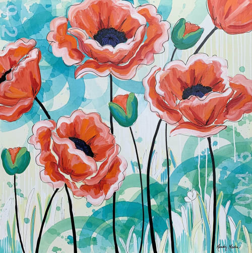 Don't You Worry About a Thing | Oil And Acrylic Painting in Paintings by Mandy Martin Art