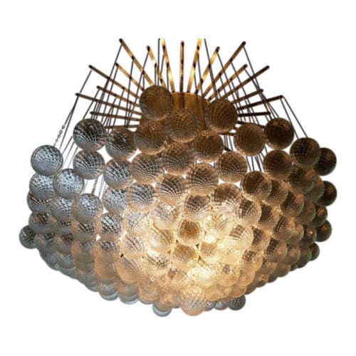 KA1837 BUBBLE CHANDELIER | Chandeliers by alanmizrahilighting | New York in New York