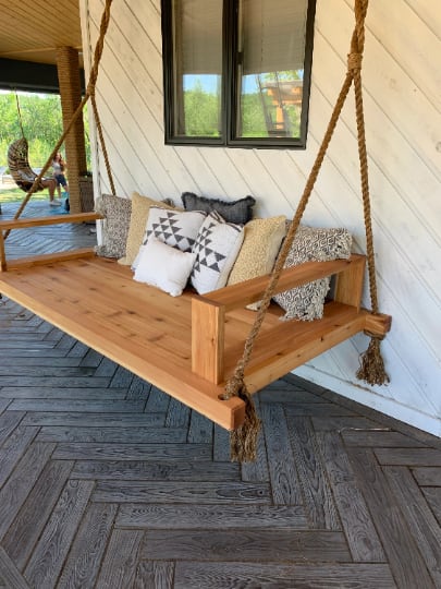 Island Day Bed | Chairs by The Rustic Hut
