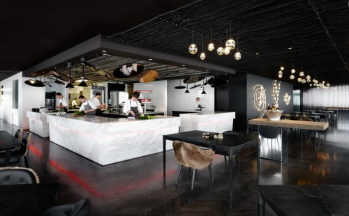 Vue de monde, Restaurants, Interior Design