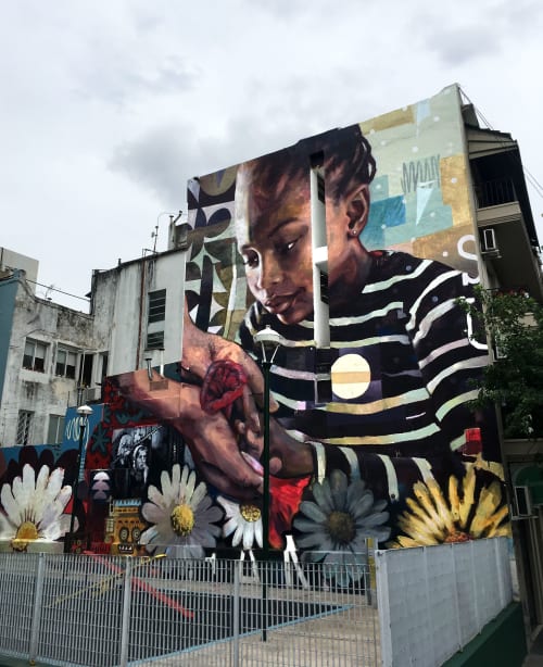 Sueños Migrantes | Street Murals by Guido Palmadessa