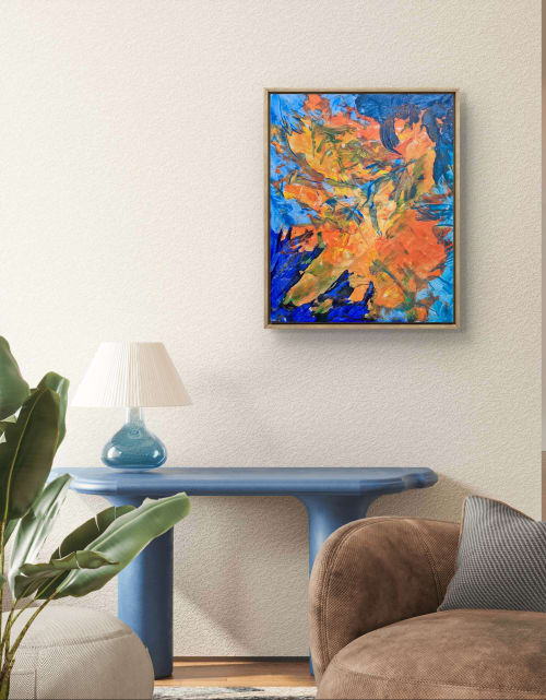 Contemporary Art "Like Autumn" | Mixed Media by Patricia Askew/Soufullvisions