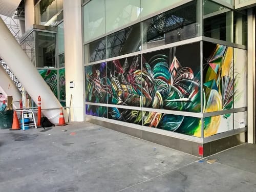 SalesForce Mural | Murals by Max Ehrman (Eon75) | Salesforce HQ in San Francisco