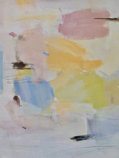 Colorful Abstract Painting on Canvas | Oil And Acrylic Painting in Paintings by Arohika Verma