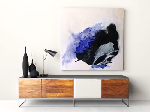 You Are My Universe | Oil And Acrylic Painting in Paintings by Nicolle Cure