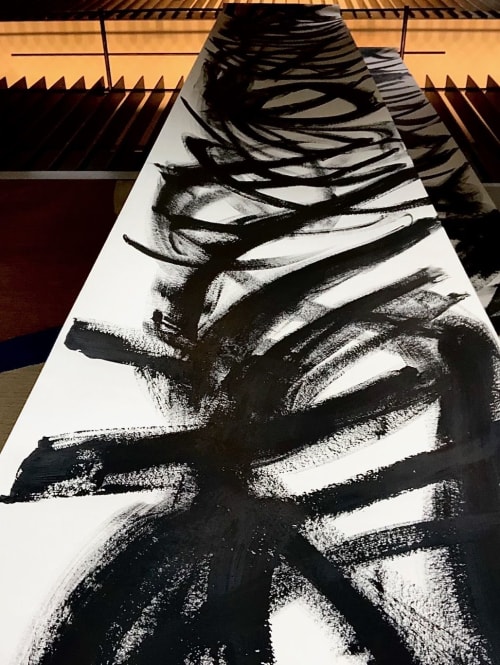 Zebra Mane | Wall Hangings by JAN ERIKA DESIGN | Deirdre Dyson Carpets Ltd in London