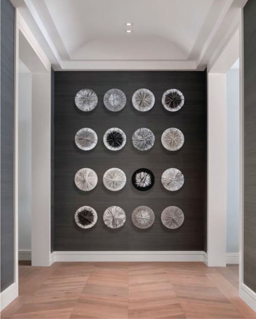 Icelandic Circles | Wall Sculpture in Wall Hangings by Liz Robb