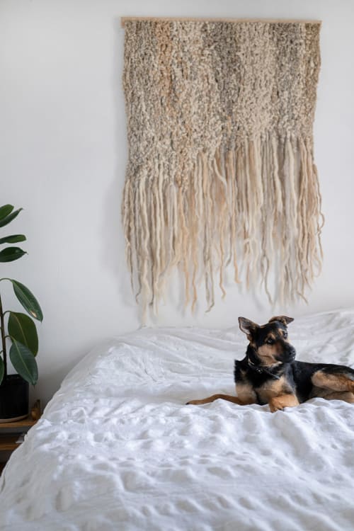 Wool Wall Hanging | Macrame Wall Hanging by Creating Comfort Lab