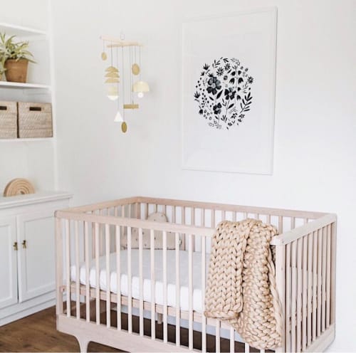 Kinetic Mobile Hanging | Wall Hangings by Electric Sun Creatives by Sarah Perez