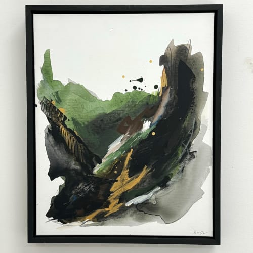 Moss Valley | 16 x 20 | Oil And Acrylic Painting in Paintings by Ella Friberg