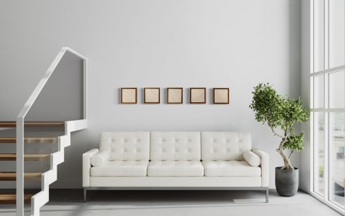 Fern Ceramic Wall Art | Wall Hangings by Clare and Romy Studio