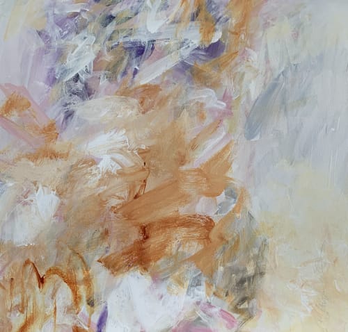 Embrace | Oil And Acrylic Painting in Paintings by Darlene Watson Abstract Artist