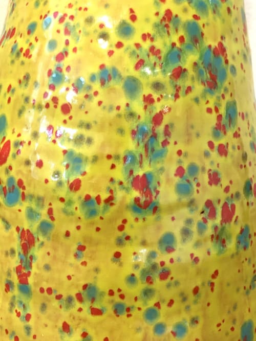 Multicolored vase | Vases & Vessels by Nori’s Wishes Studio