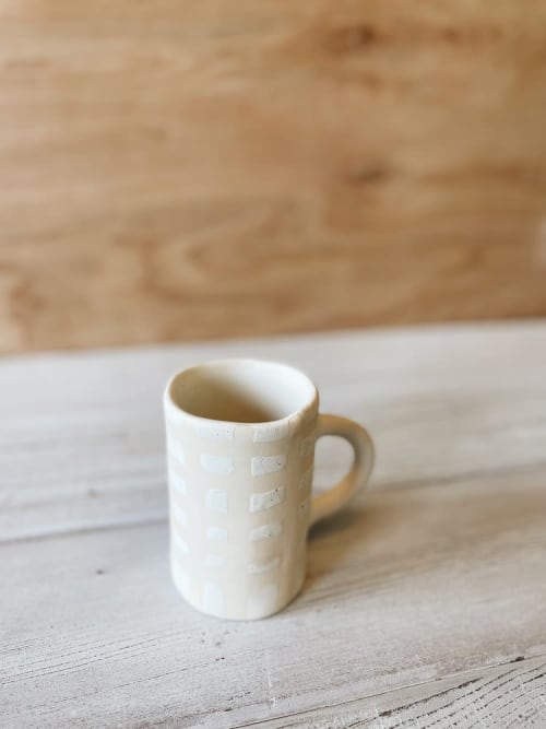 Checkered Mug | Drinkware by Bridget Dorr