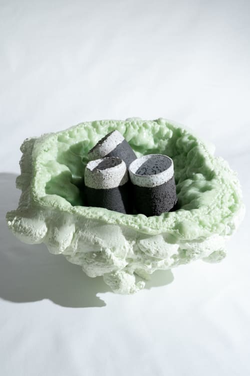 Terra nigra clay cup | Drinkware by ZHENI