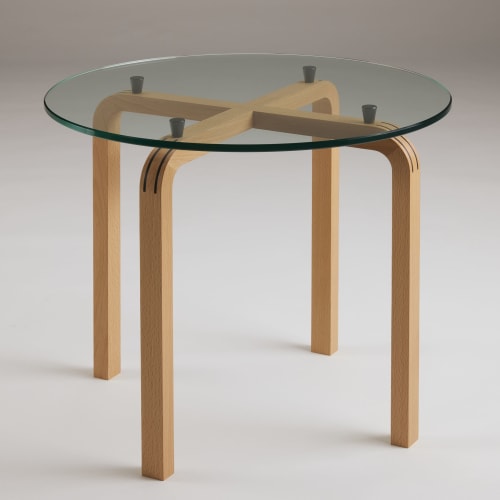 CURVEiture Round Side Table | Tables by Carol Jackson Furniture