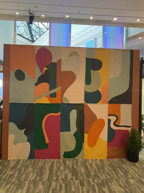 Move With Me Mural | Murals by Caroline Geys | InterContinental Miami, an IHG Hotel in Miami