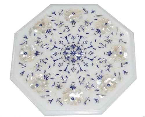 white marble table, coffee table, end table, tabletop | Tables by Innovative Home Decors