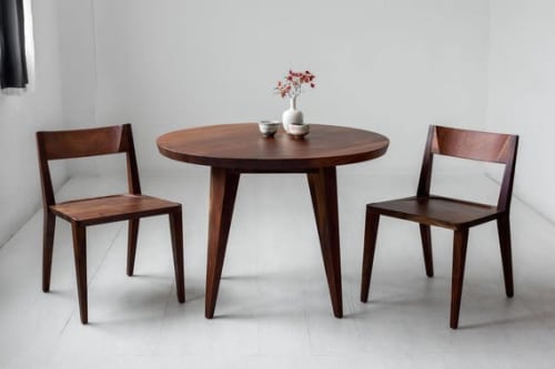 Oslo Dining Chair in Oregon Black Walnut | Chairs by Studio Moe