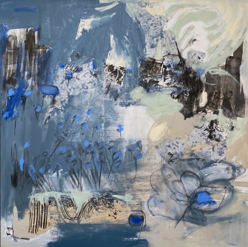 New Blues | Paintings by Cheri Vilona