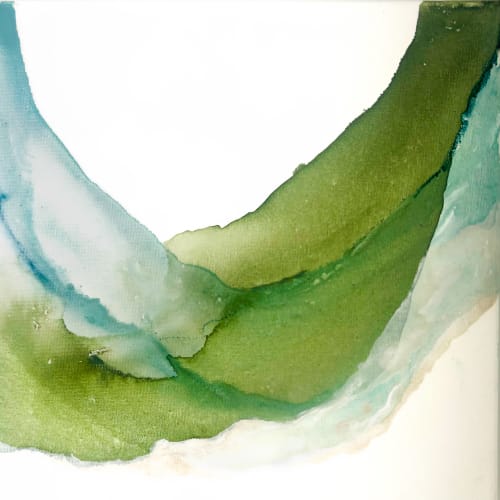 Le Rivage | Oil And Acrylic Painting in Paintings by Studio Maison Art by Heather O’Donovan