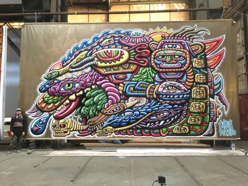 Shamanic Journey | Street Murals by Chris Dyer
