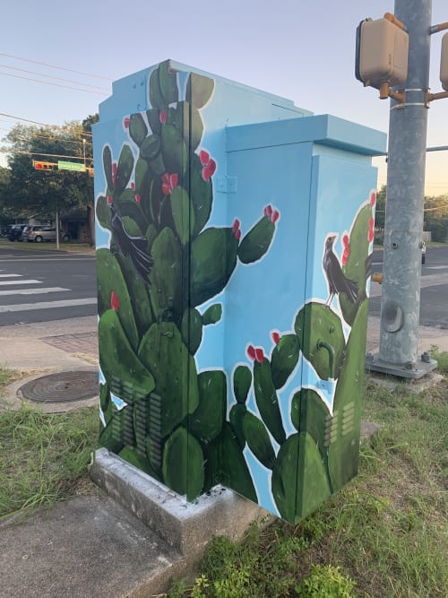 Cacti Mural | Murals by Christy Stallop