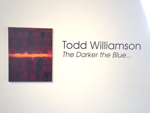 "The Deeper the Blue" | Paintings by Todd Williamson contemporary artist | Nicole Longnecker Gallery in Houston
