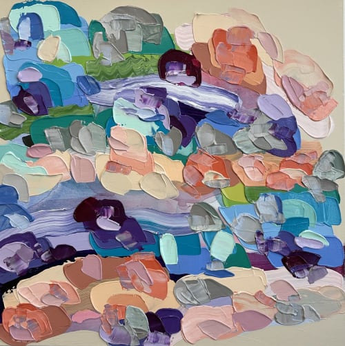 Softness | Oil And Acrylic Painting in Paintings by Shiri Phillips Designs