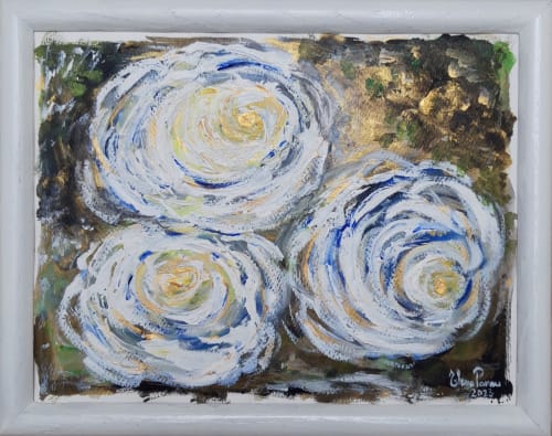 Allure | Oil And Acrylic Painting in Paintings by Elena Parau