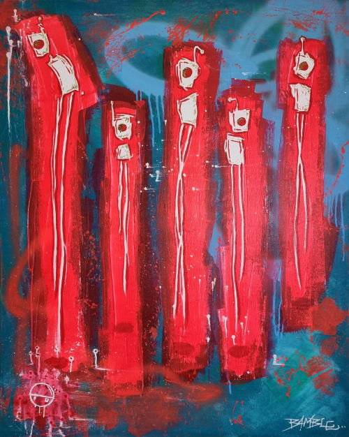 The Intervention | Oil And Acrylic Painting in Paintings by B4mble