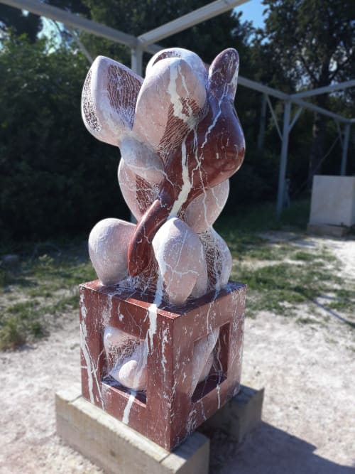 I am free from Pandora | Public Sculptures by Rafail Georgiev - Raffò | Aire de jeux du Domaine de Bayssan in Béziers