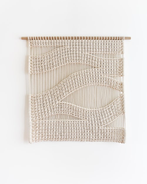Current | Macrame Wall Hanging in Wall Hangings by Tamar Samplonius