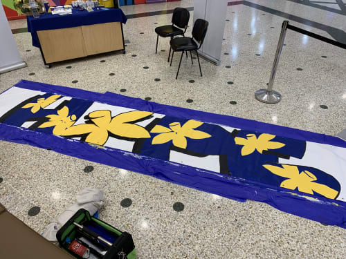 Donation for Cancer  Council NT | Murals by Ms Snaps | Casuarina Square in Casuarina