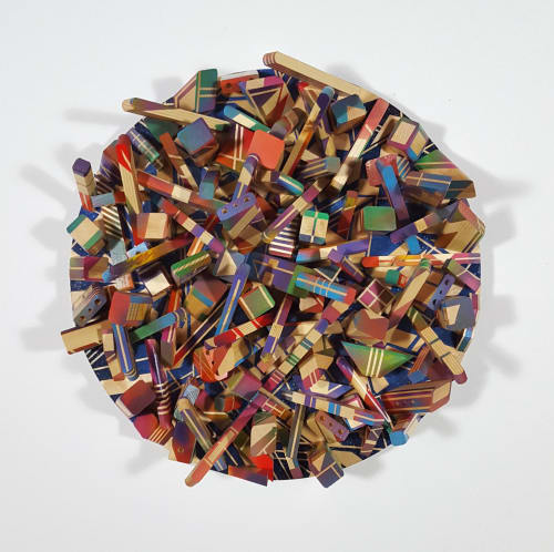 Build It Up,  Blow It Up | Mixed Media by Mark Bueno